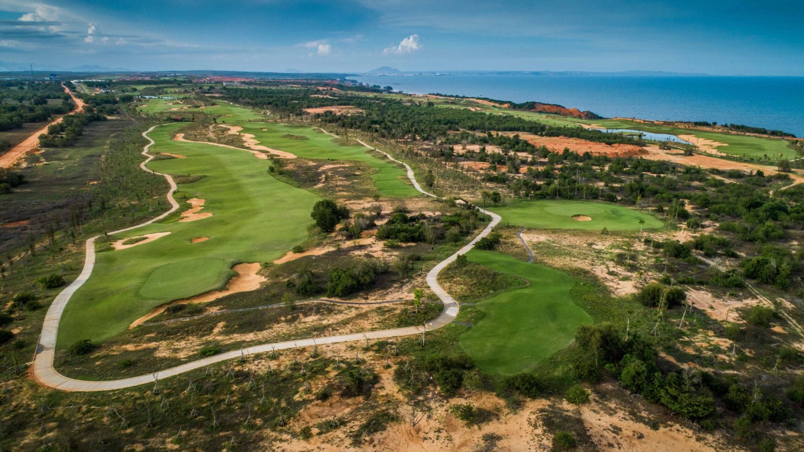 Location of PGA NovaWorld Phan Thiết Golf Course